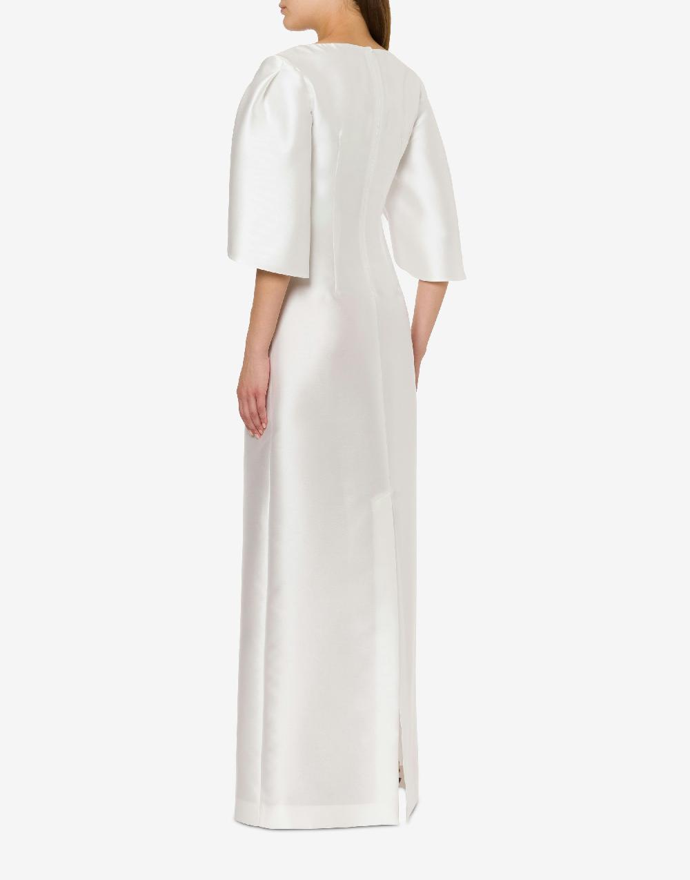 Alberta Ferretti Abito in mikado con maniche tulipano Negozi Online