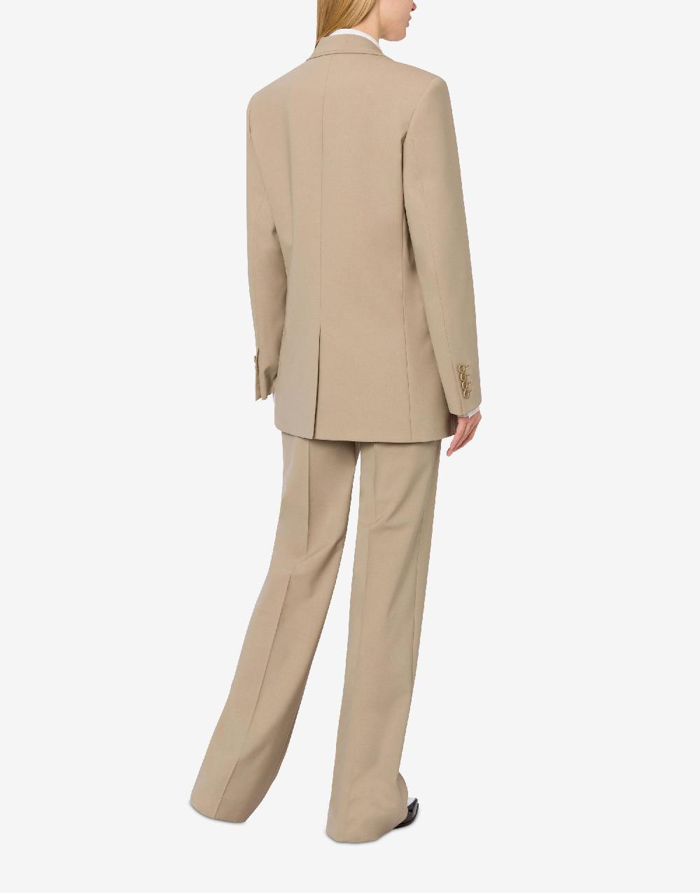 Alberta Ferretti Giacca in tela di lana stretch Consegna Veloce