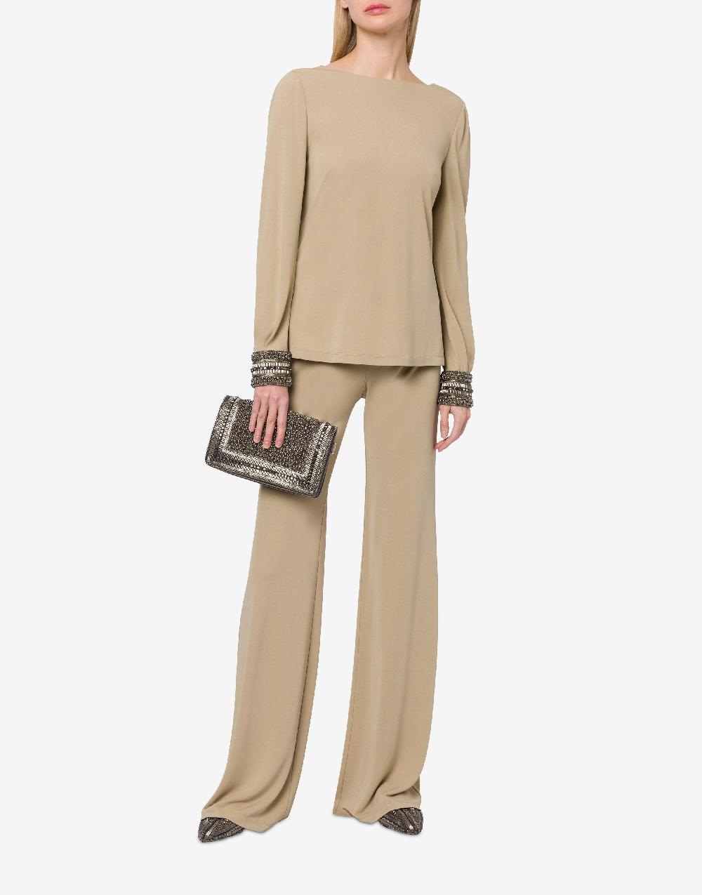 Alberta Ferretti Pantalone in organzino Promozione Limitata