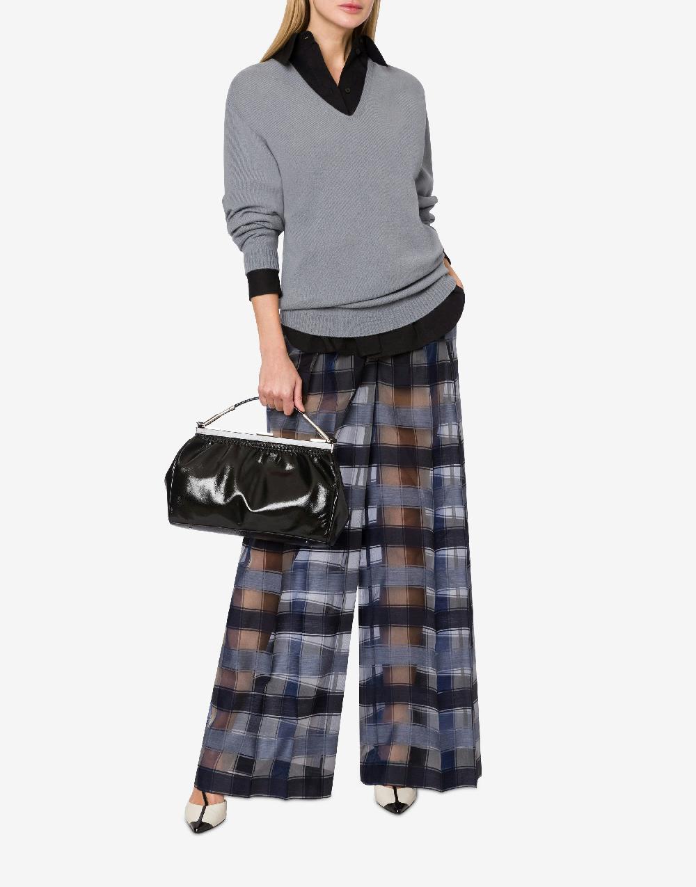 Alberta Ferretti Maglia oversize in misto cashmere e lana Hotsell
