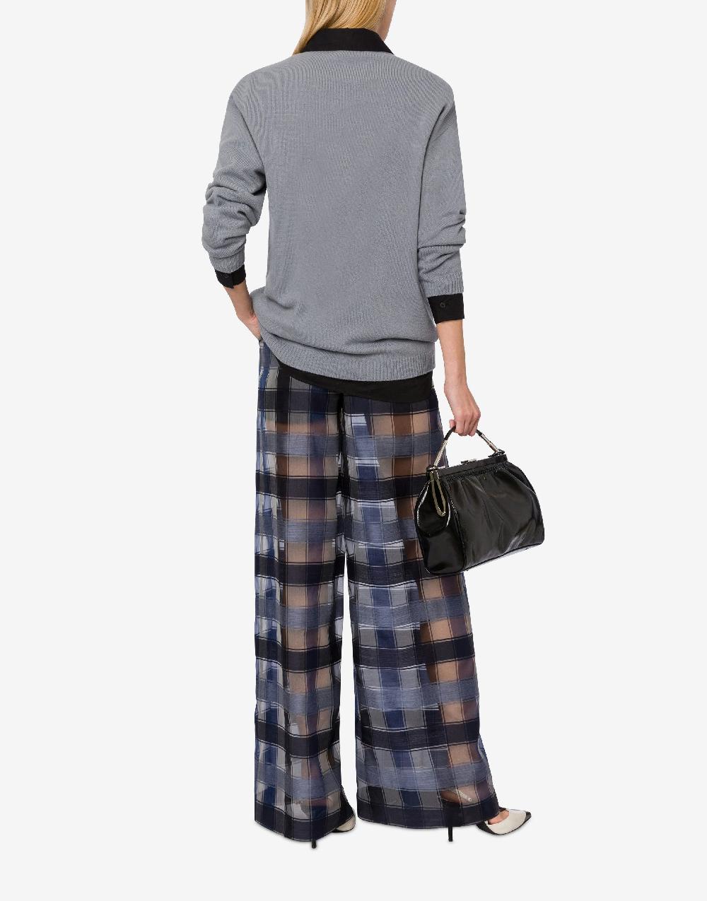 Alberta Ferretti Maglia oversize in misto cashmere e lana Hotsell
