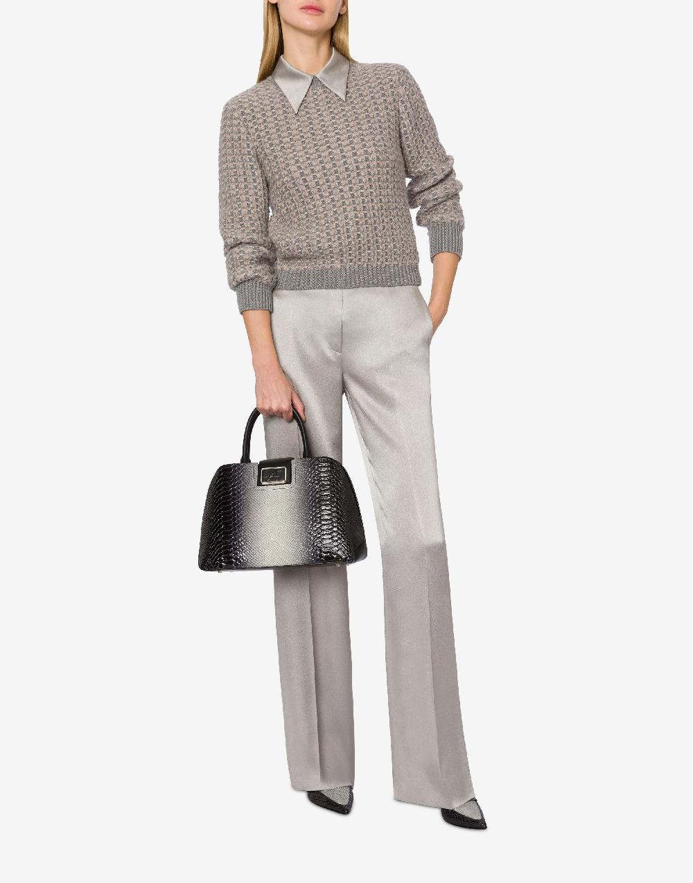 Alberta Ferretti Maglioncino in misto mohair Vendita Economica
