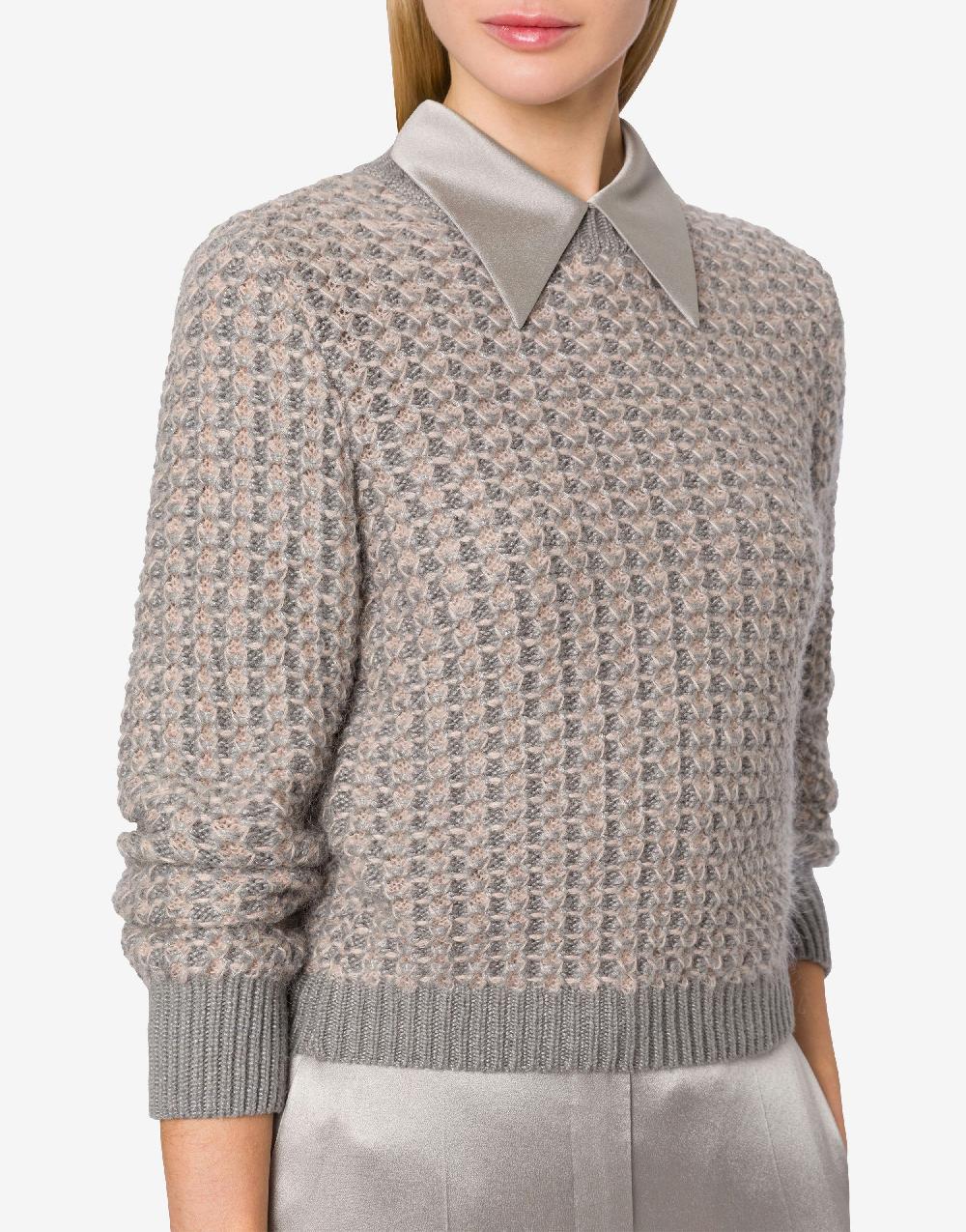 Alberta Ferretti Maglioncino in misto mohair Vendita Economica