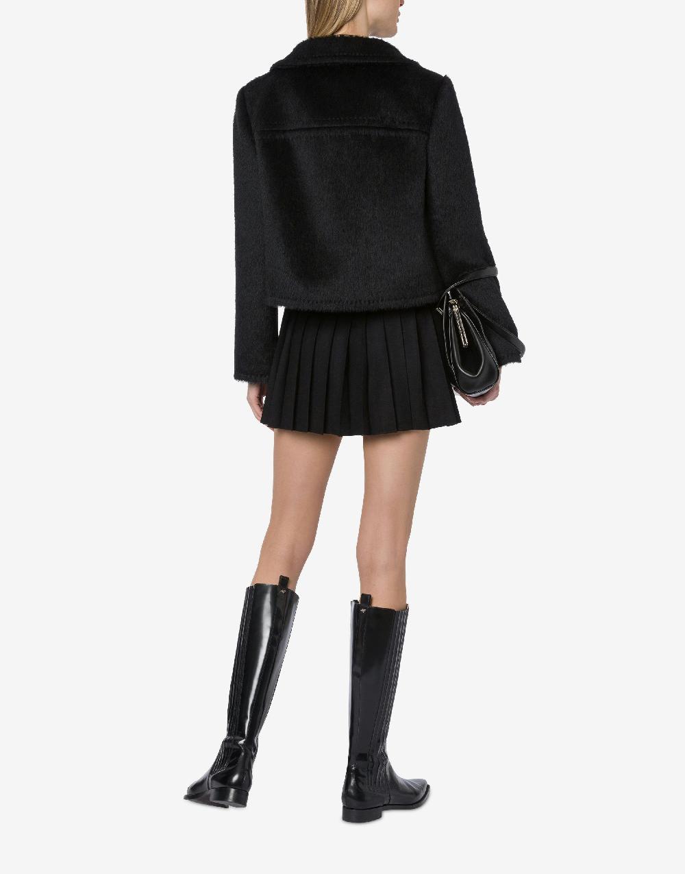 Alberta Ferretti Giacca corta in alpaca Spedizione gratuita