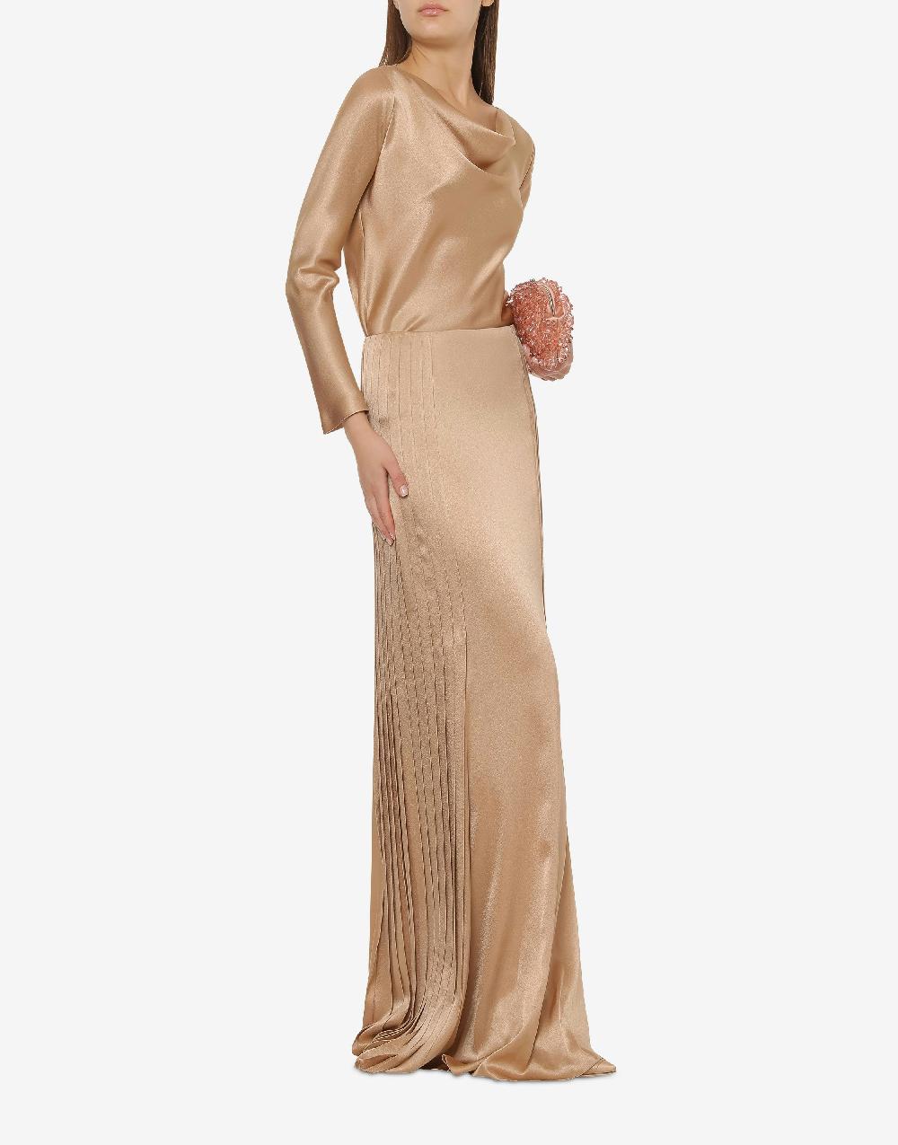 Alberta Ferretti Blusa in raso Cocktail Offerta migliore