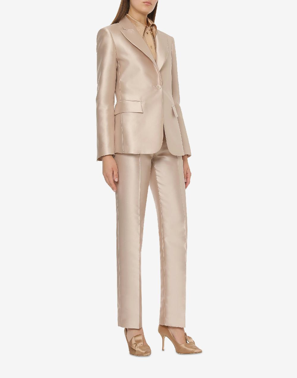 Alberta Ferretti Giacca in mikado Cocktail Online Outlet