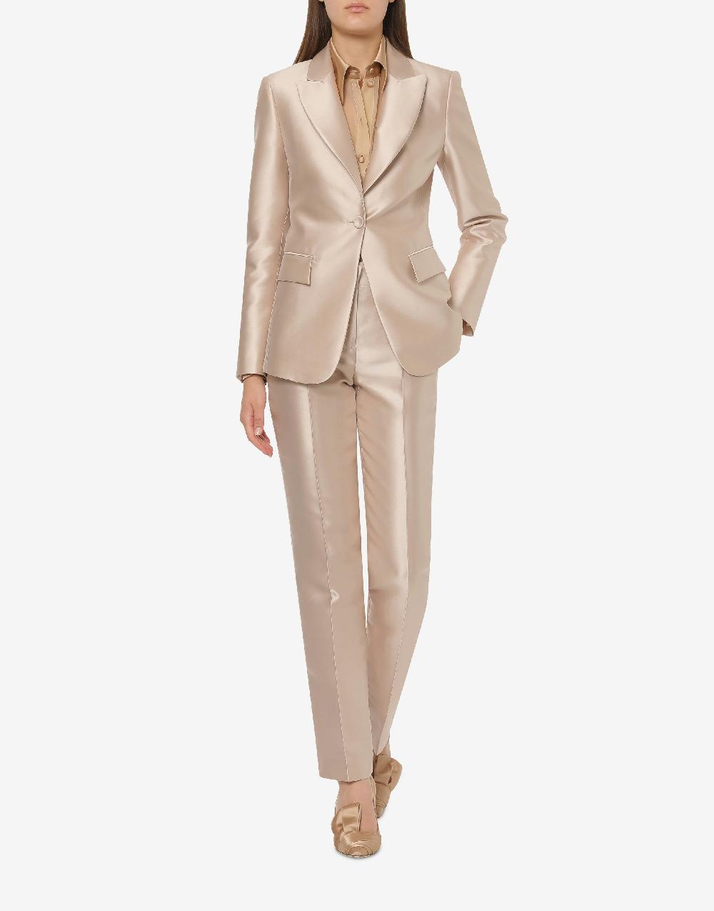 Alberta Ferretti Pantalone in mikado Cocktail Offerta temporanea