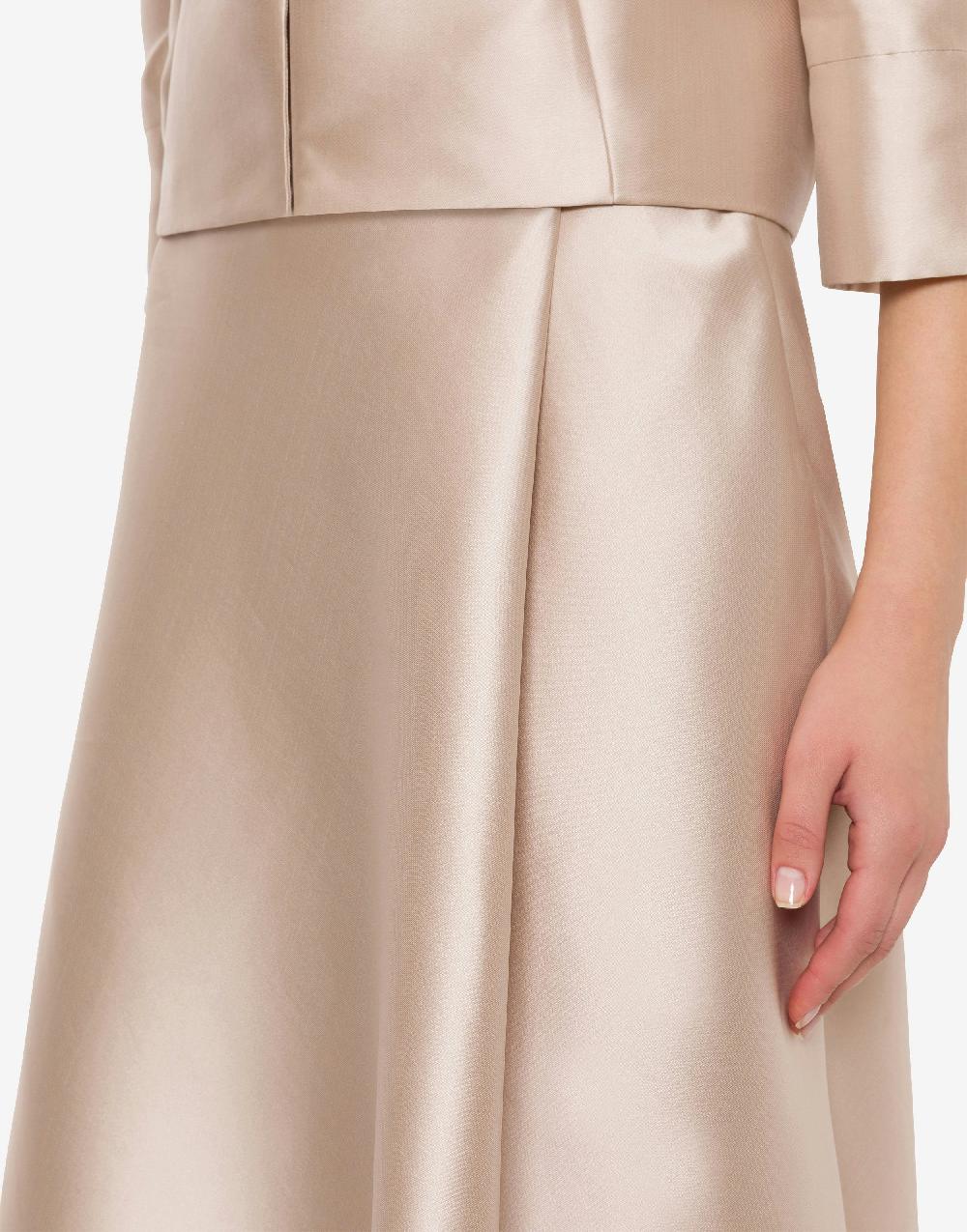 Alberta Ferretti Gonna lunga in mikado Lightning offer