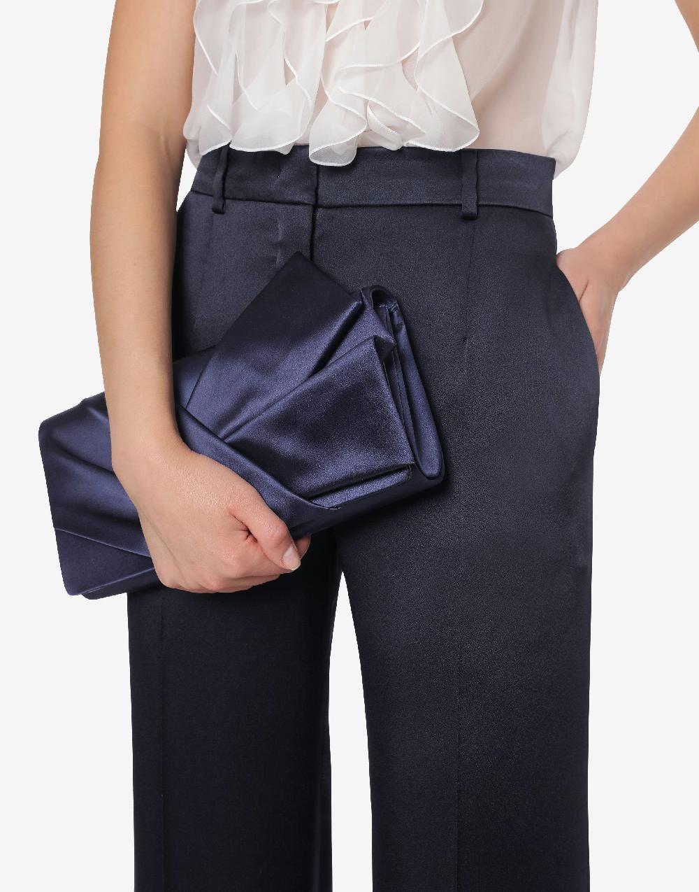 Alberta Ferretti Pantalone in raso Cocktail Offerte giornaliere