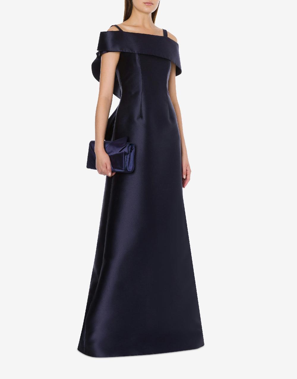 Alberta Ferretti Abito in mikado Cocktail Offerte speciali