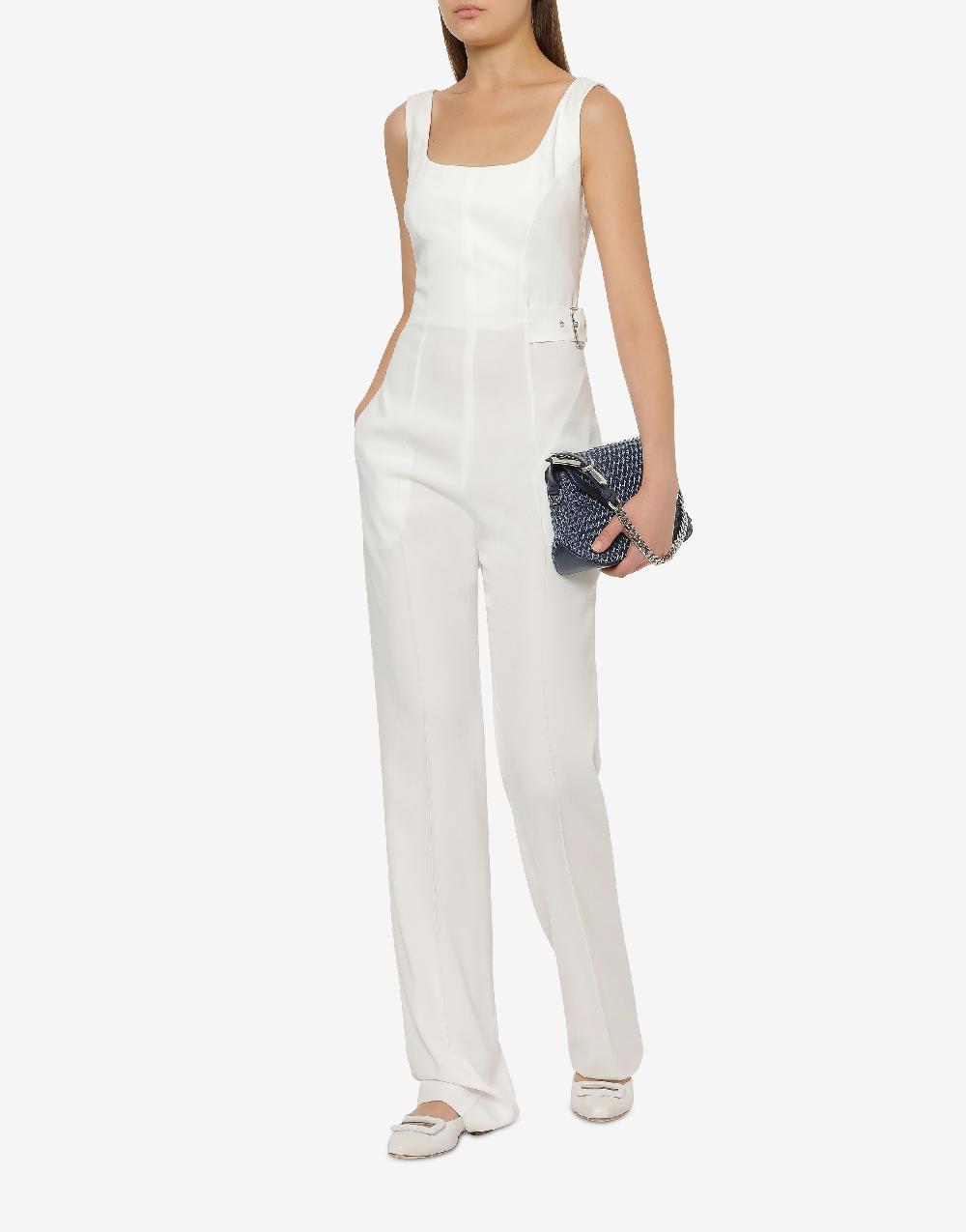 Alberta Ferretti Tuta in enver satin Promozione temporanea