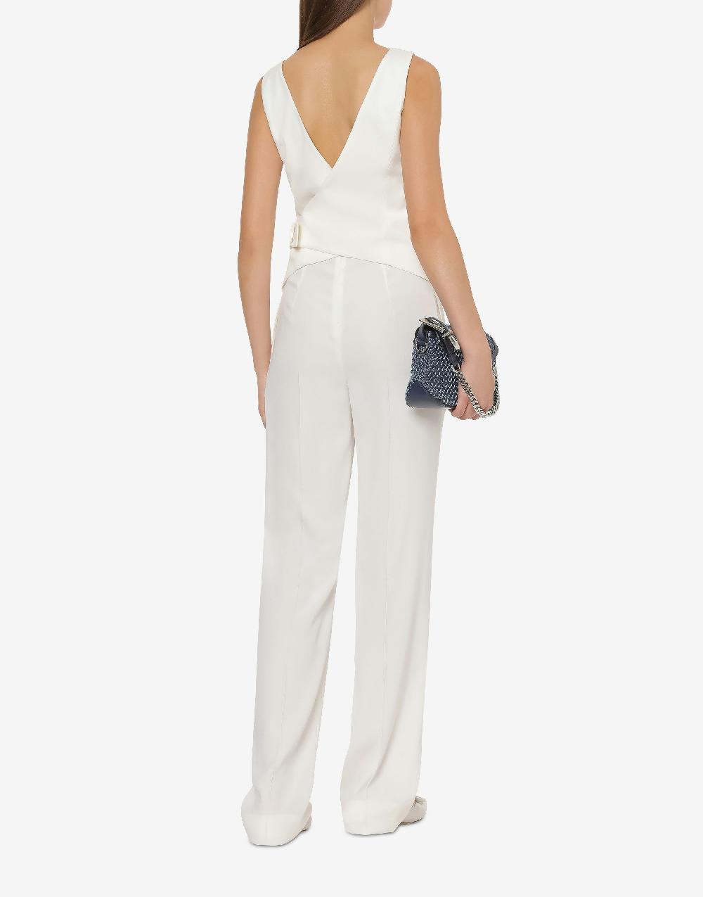 Alberta Ferretti Tuta in enver satin Promozione temporanea