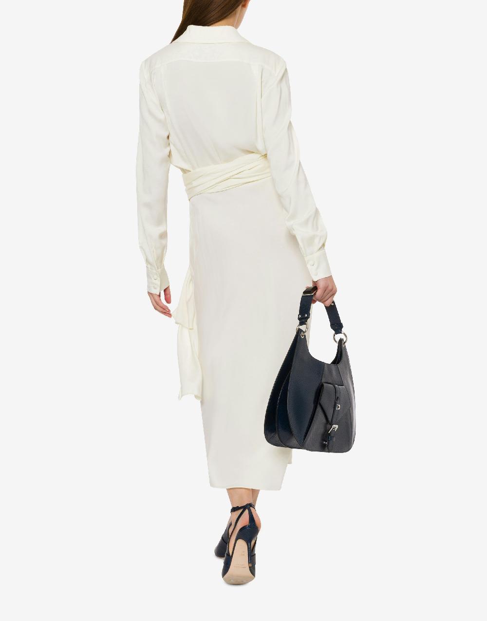 Alberta Ferretti Abito in misto viscosa fluido Fino al 50% di sconto