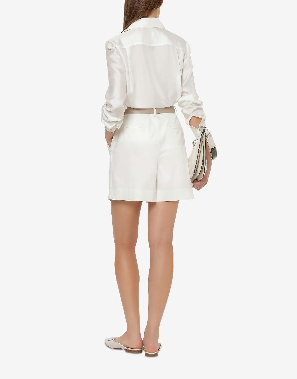 Alberta Ferretti Short in tela di cotone stretch Limitato a 3 giorni