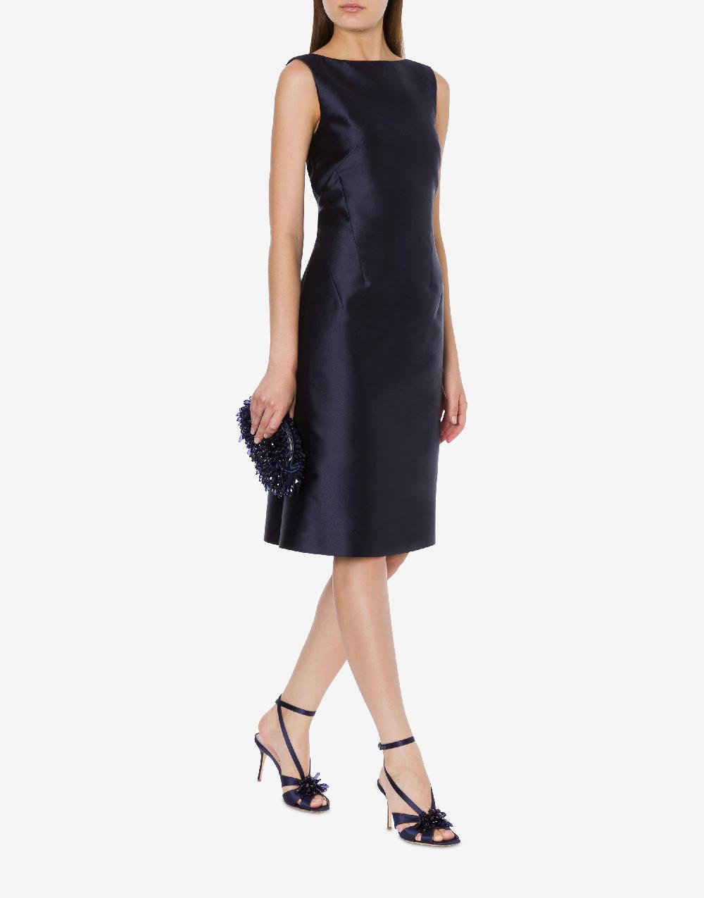 Alberta Ferretti Abito midi in mikado Cocktail Italy
