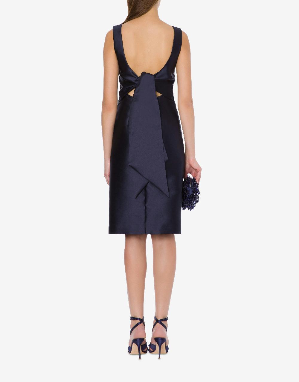 Alberta Ferretti Abito midi in mikado Cocktail Italy