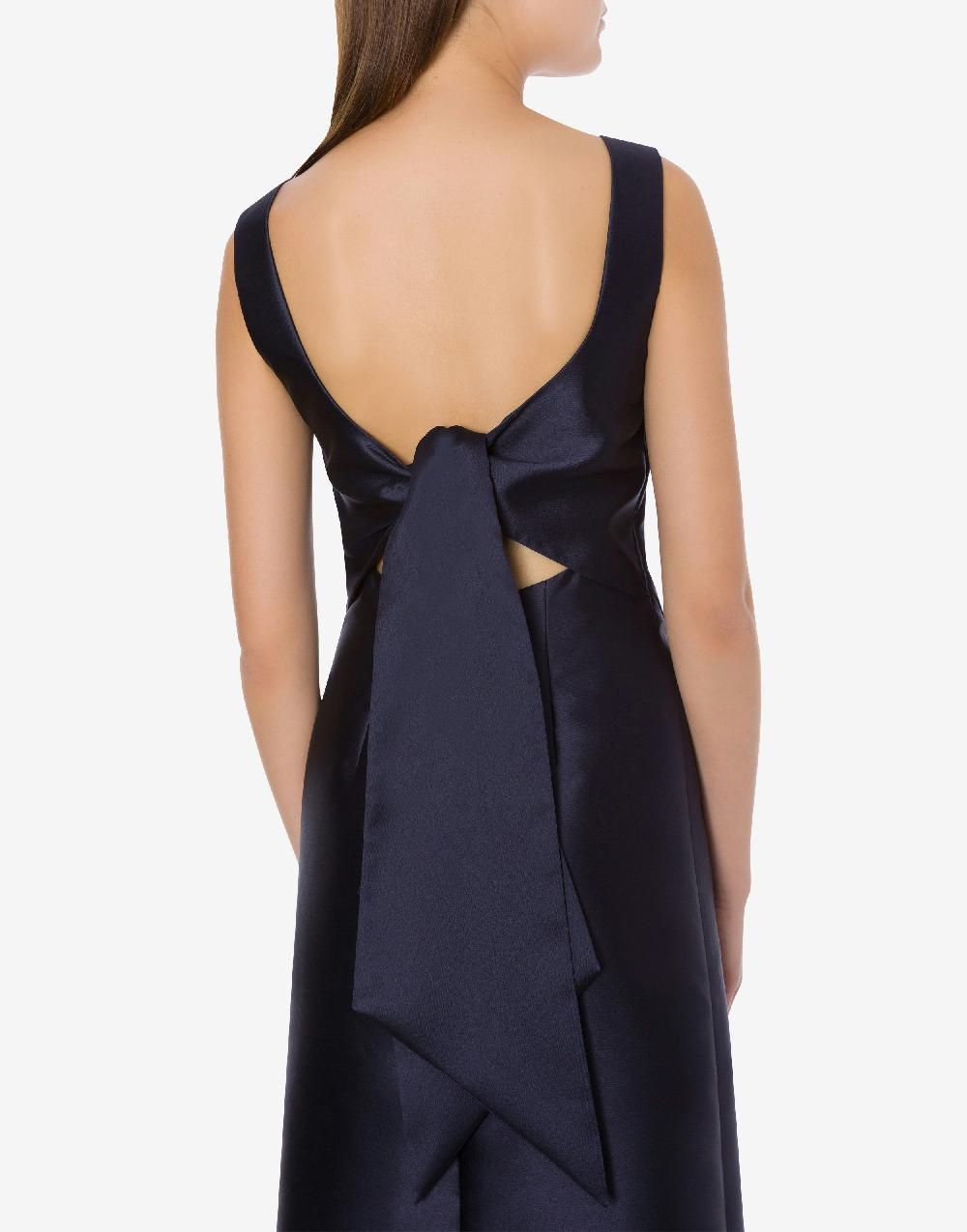Alberta Ferretti Abito midi in mikado Cocktail Italy
