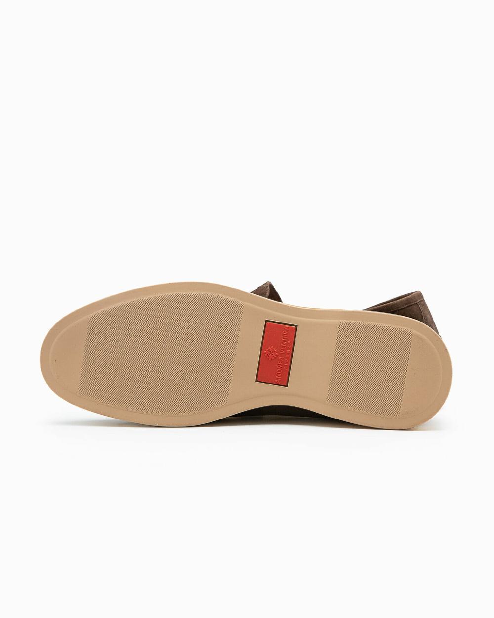 Andrea ventura Mocassino Aquariva 80 in suede caffè Offerte