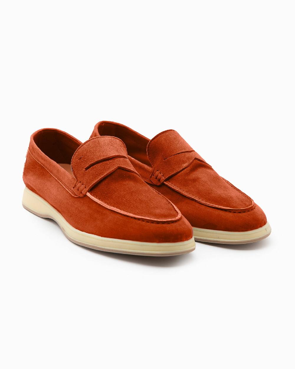Andrea ventura Mocassino Aquariva 80 in suede namib Vendita Calda
