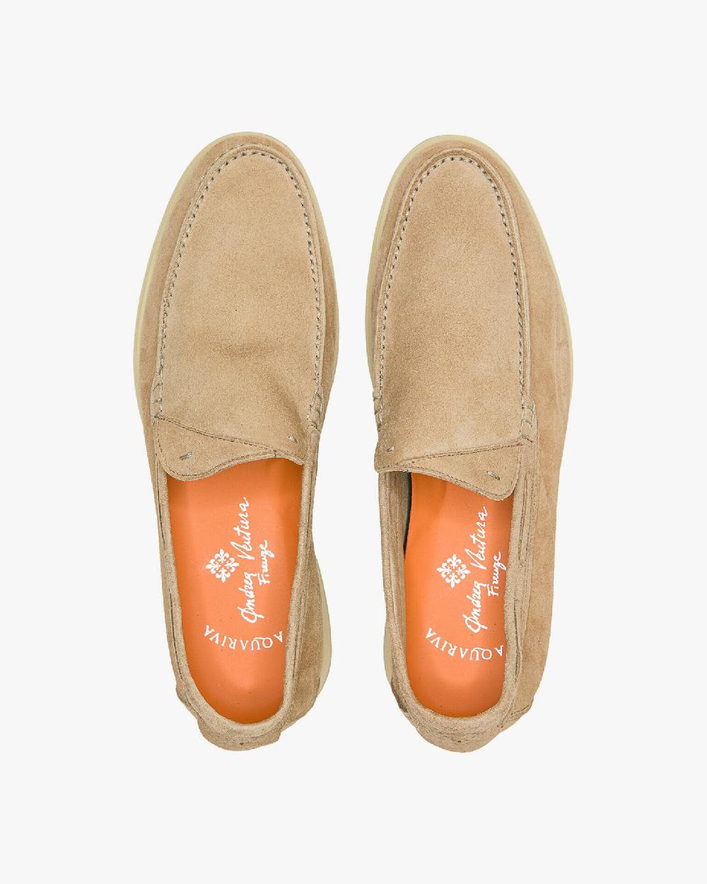 Andrea ventura MOCASSINO AQUARIVA ISEO IN SUEDE PARK AVENUE Moda