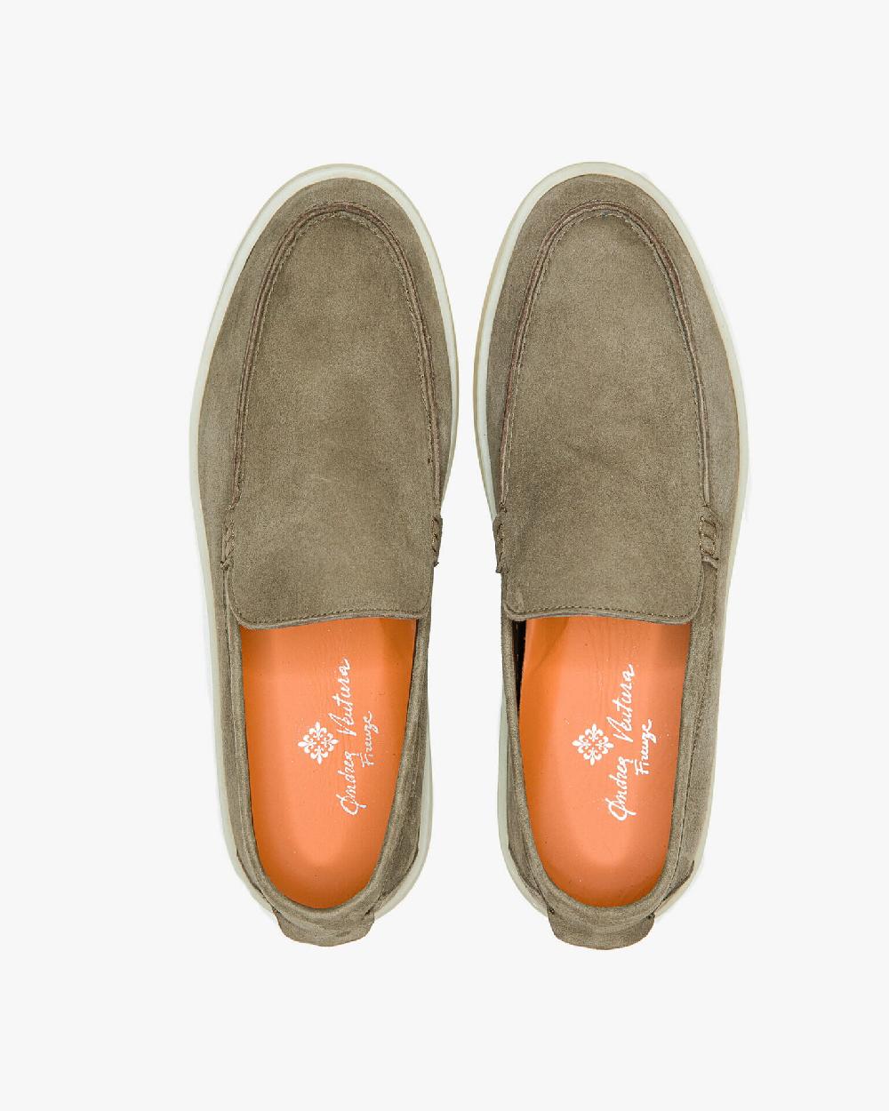 Andrea ventura MOCASSINO ST BARTH LS IN SUEDE MOLE Grande vendita