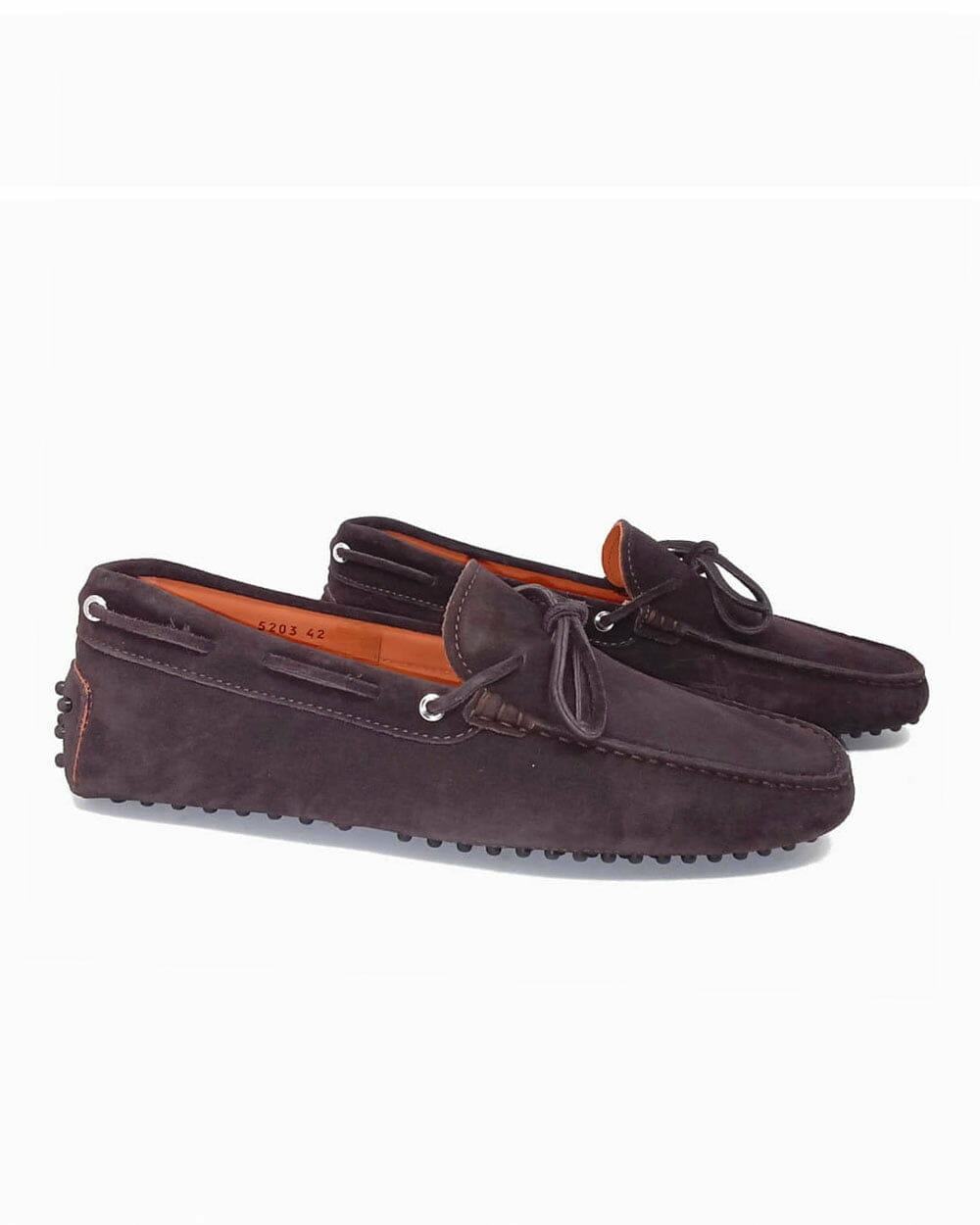 Andrea ventura Mocassino Guida FIOCCO in castorino IDRO color ebano Shopping online