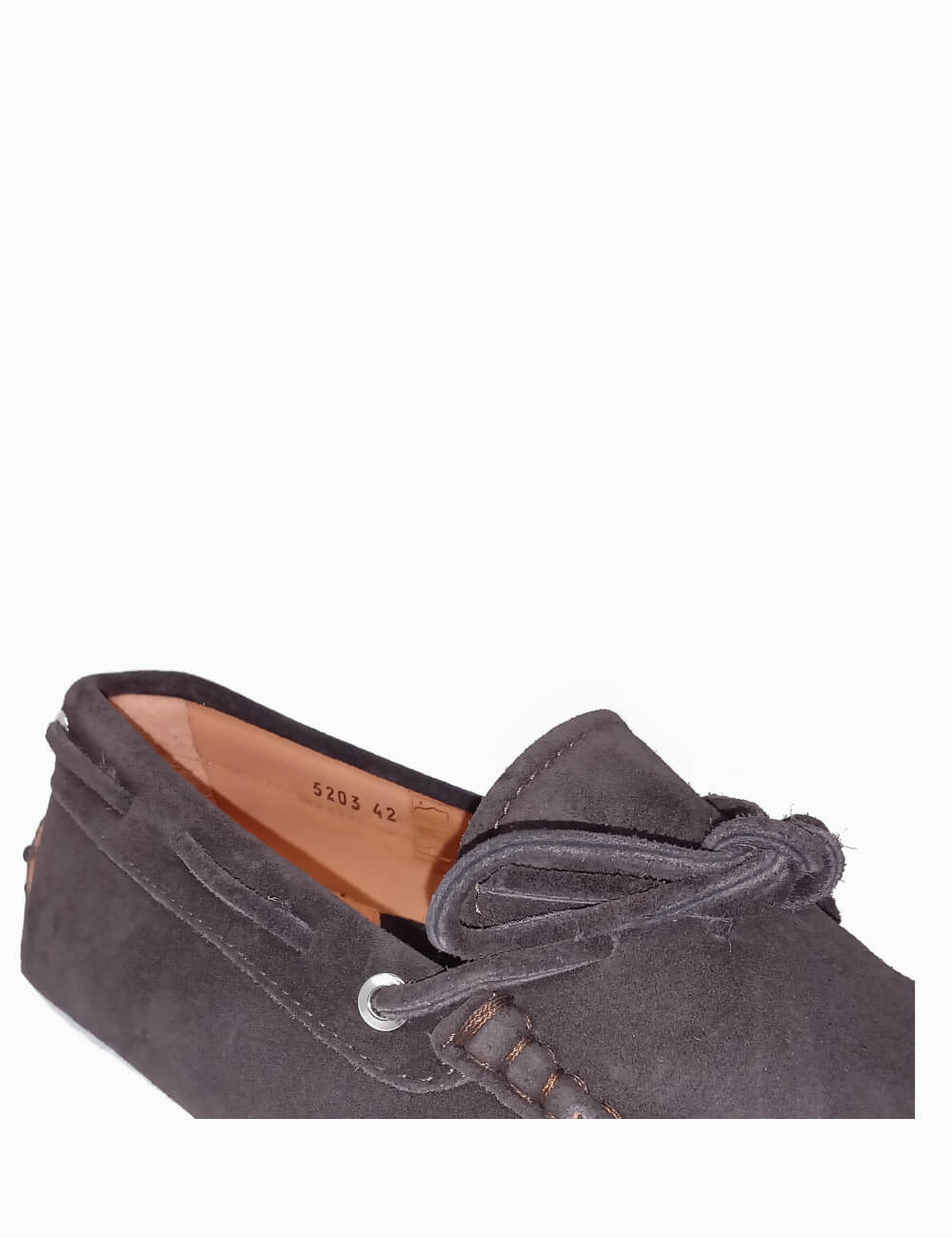 Andrea ventura Mocassino Guida FIOCCO in castorino IDRO color ebano Shopping online