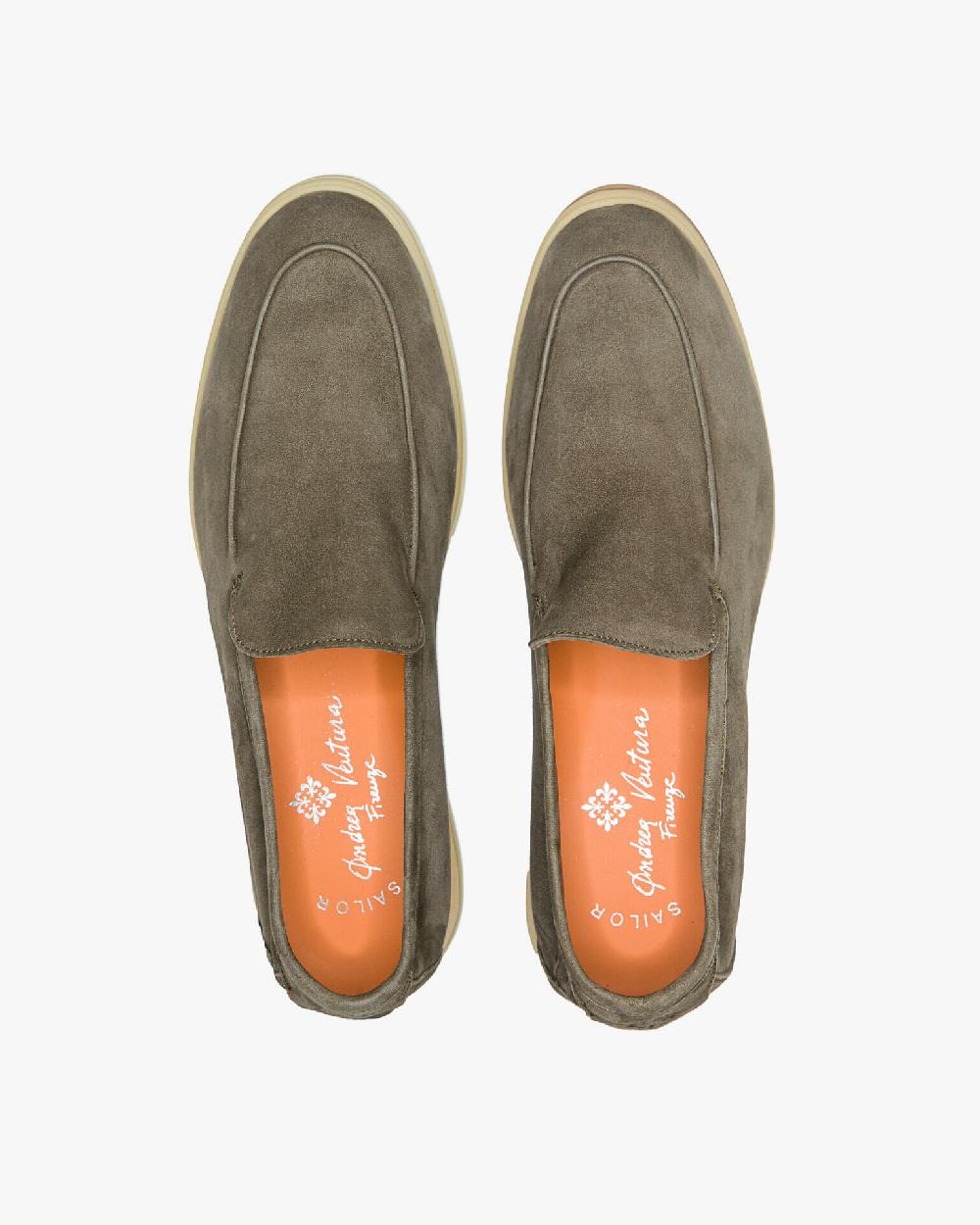 Andrea ventura MOCASSINO DONNA AQ-D COAST IN SUEDE MOLE Offerta natalizia