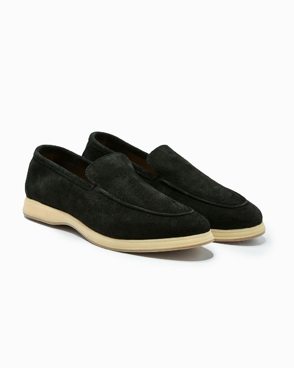 Andrea ventura MOCASSINO DONNA AQ-D COAST IN SUEDE NERO Offerta Pasqua