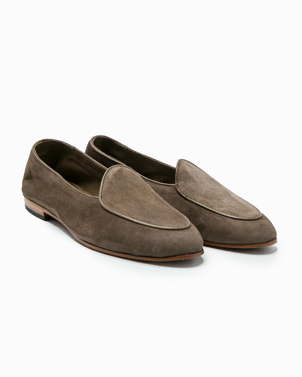 Andrea ventura MOCASSINO DONNA BELGIAN-D LS IN SUEDE BRONZO FANDANGO Smaltimento dello stoccaggio